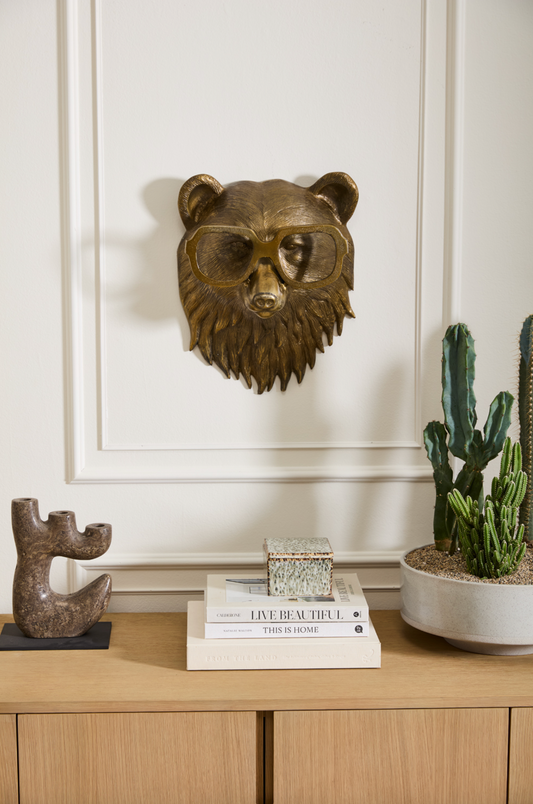 Eric and Eloise Collection -  Beatrice the Bear Wall Mount