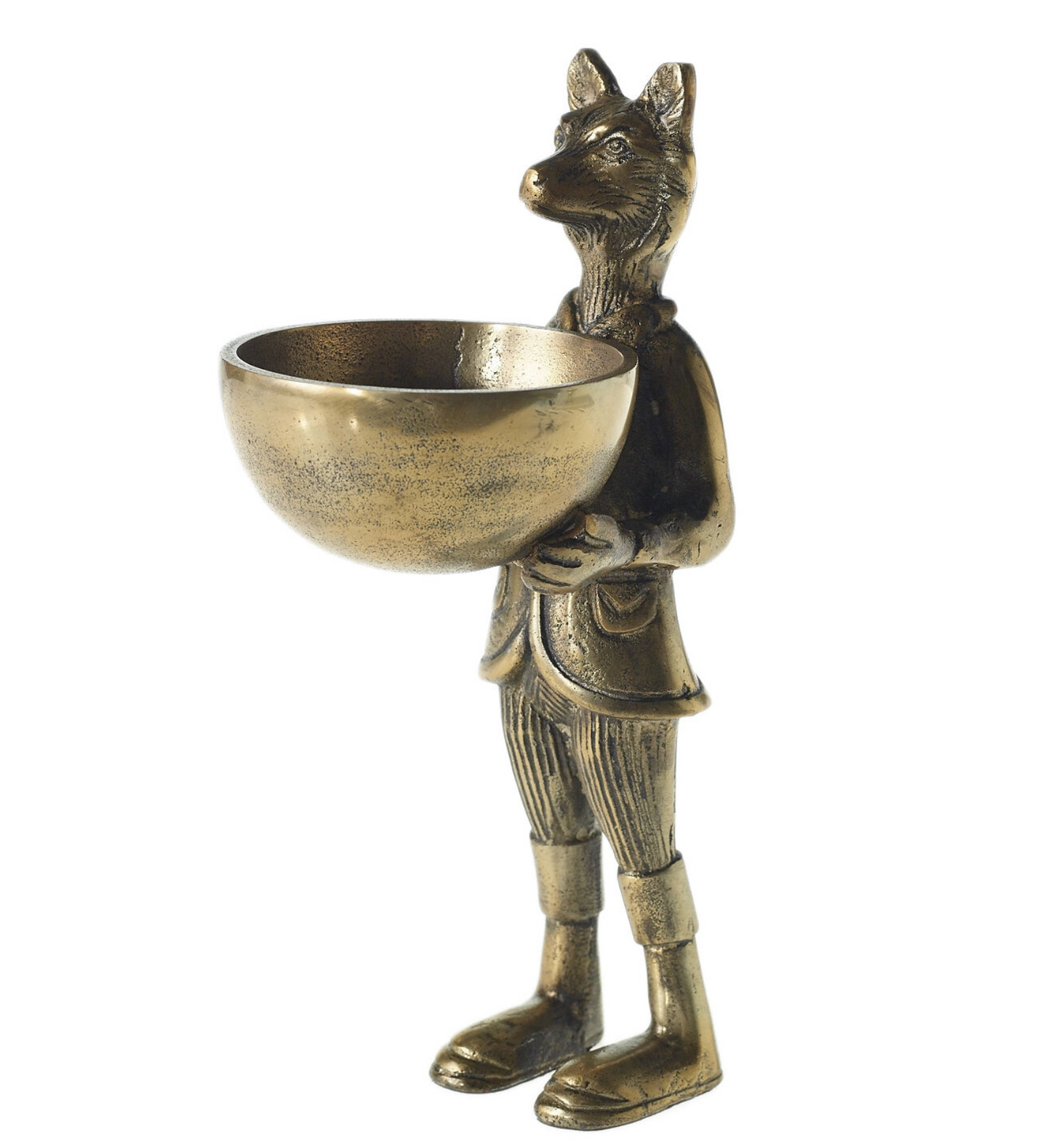 Eric and Eloise Collection - Eloise the Fox  Bronze Figurine Book Ends